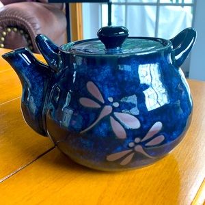 Teavana Midnight Dragonfly Teapot Set
